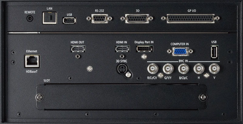 NEC激光工程機(jī)PH1002HL+接口細(xì)節(jié)